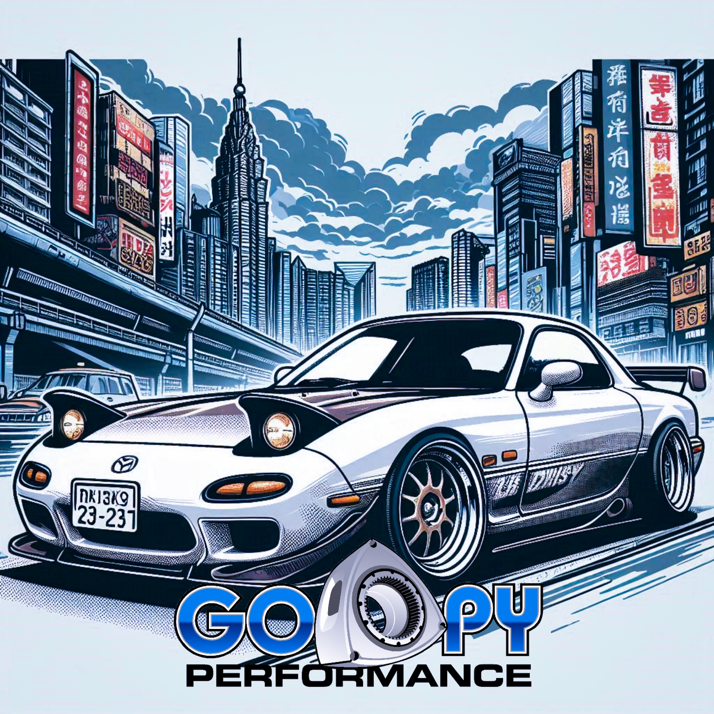 Goopy Performance Exclusive Third-Gen RX-7 T-shirt
